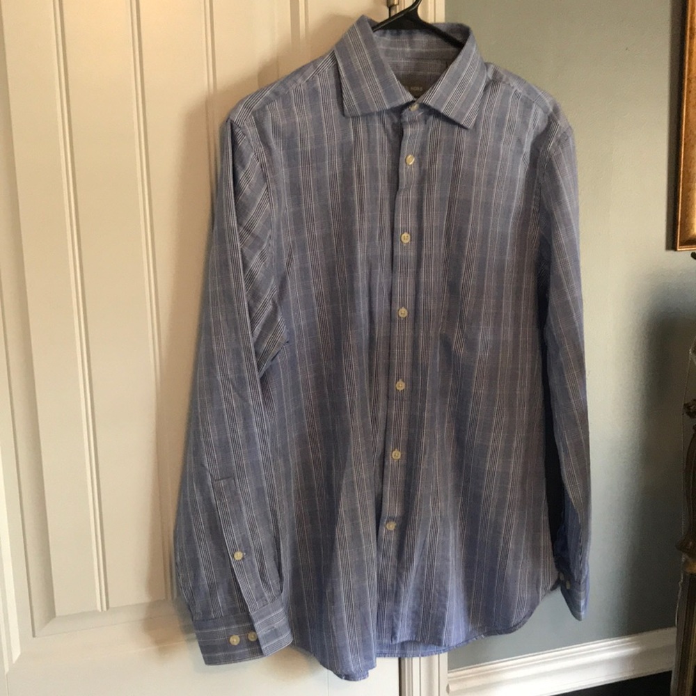 44)NWOT Michael Kors men’s  PLZ note fabric photo.